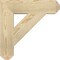 Ekena Millwork Traditional Craftsman Rough Sawn Bracket, Douglas Fir, 4"W x 18"D x 18"H BKT04X18X18TRA04RDF - alternate 2